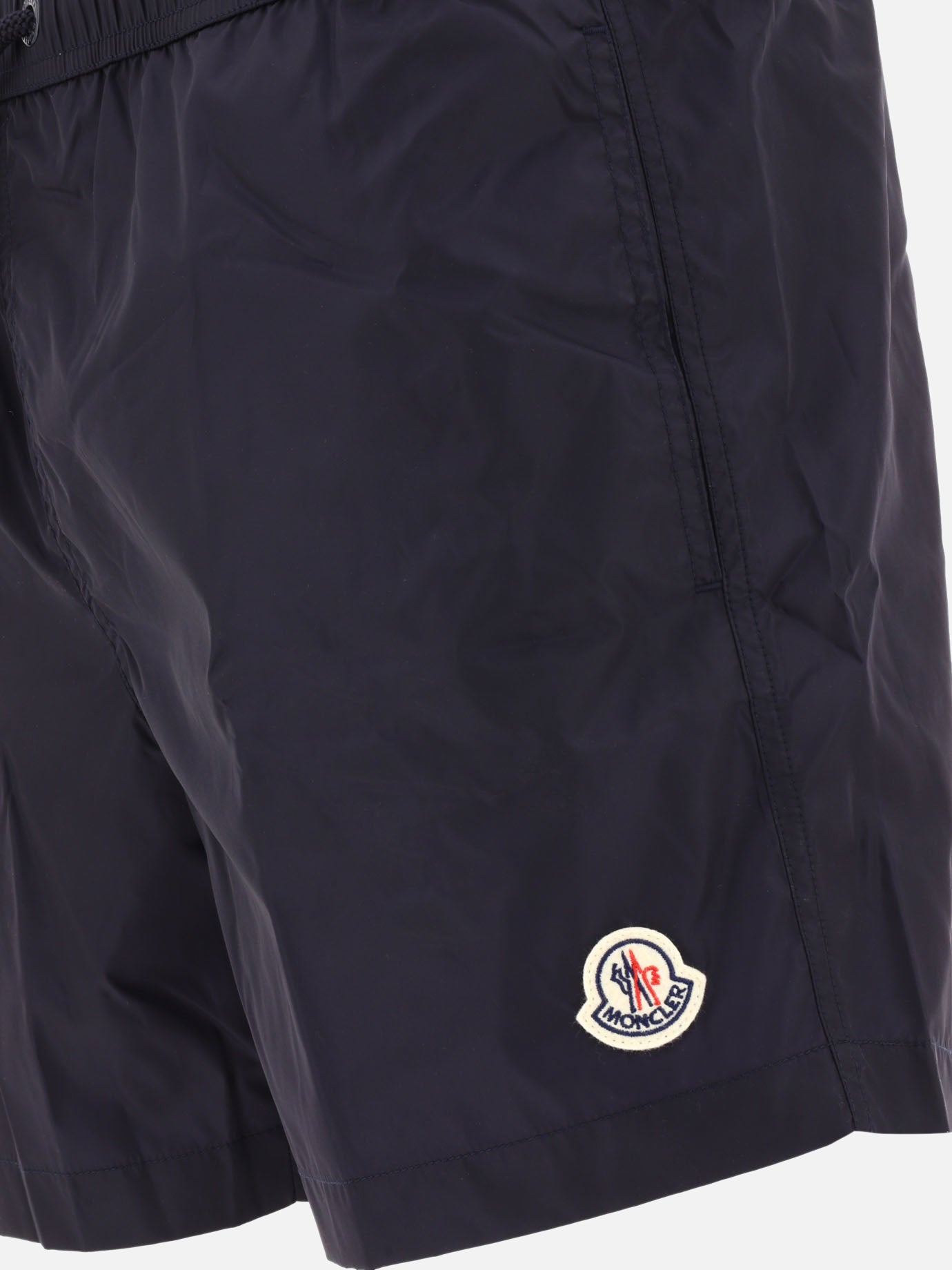 Moncler Swimshorts with logo 17061713_M Black 4