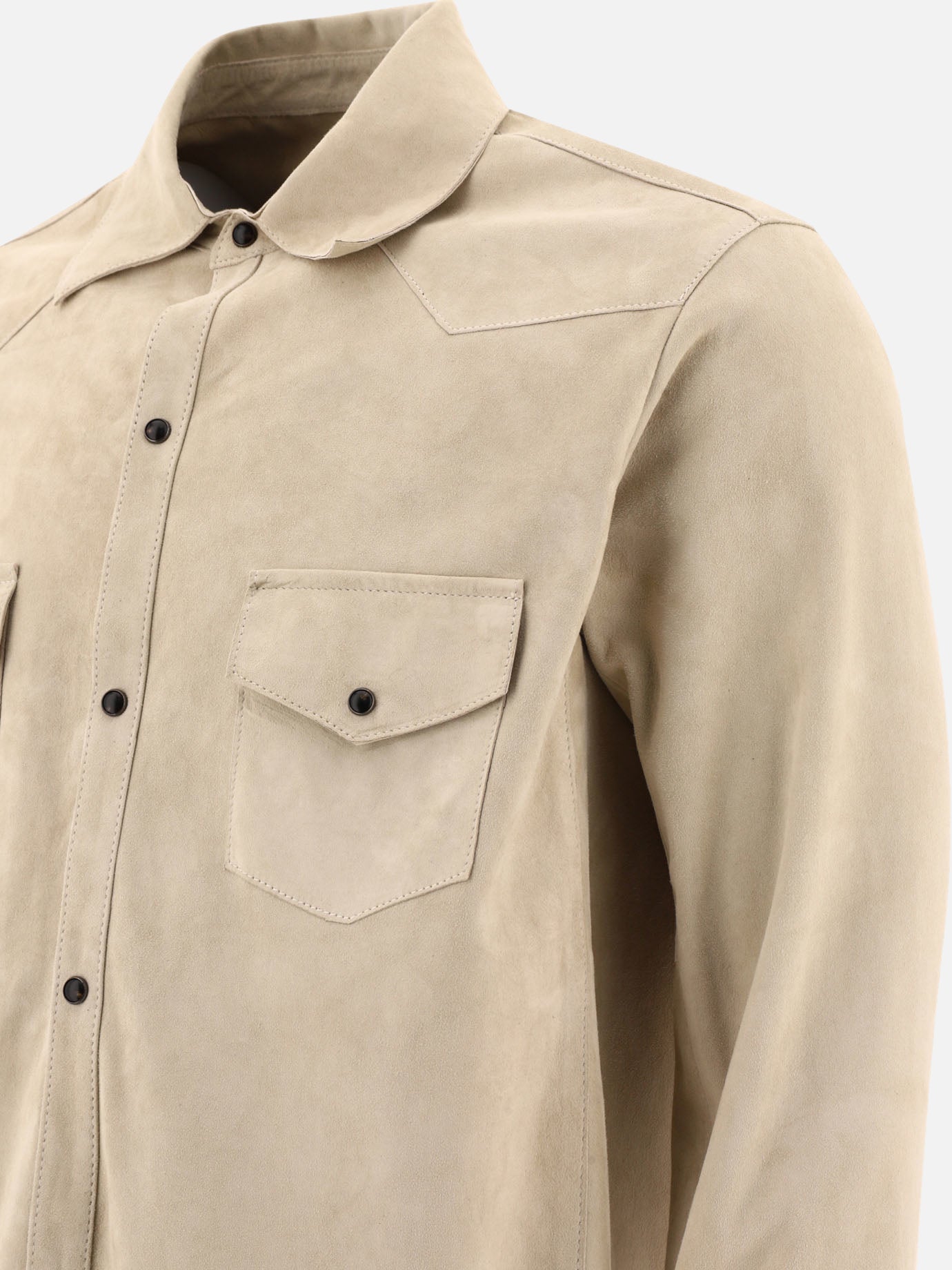 Tagliatore "Wayne" overshirt jacket 11973588_48 Beige 4