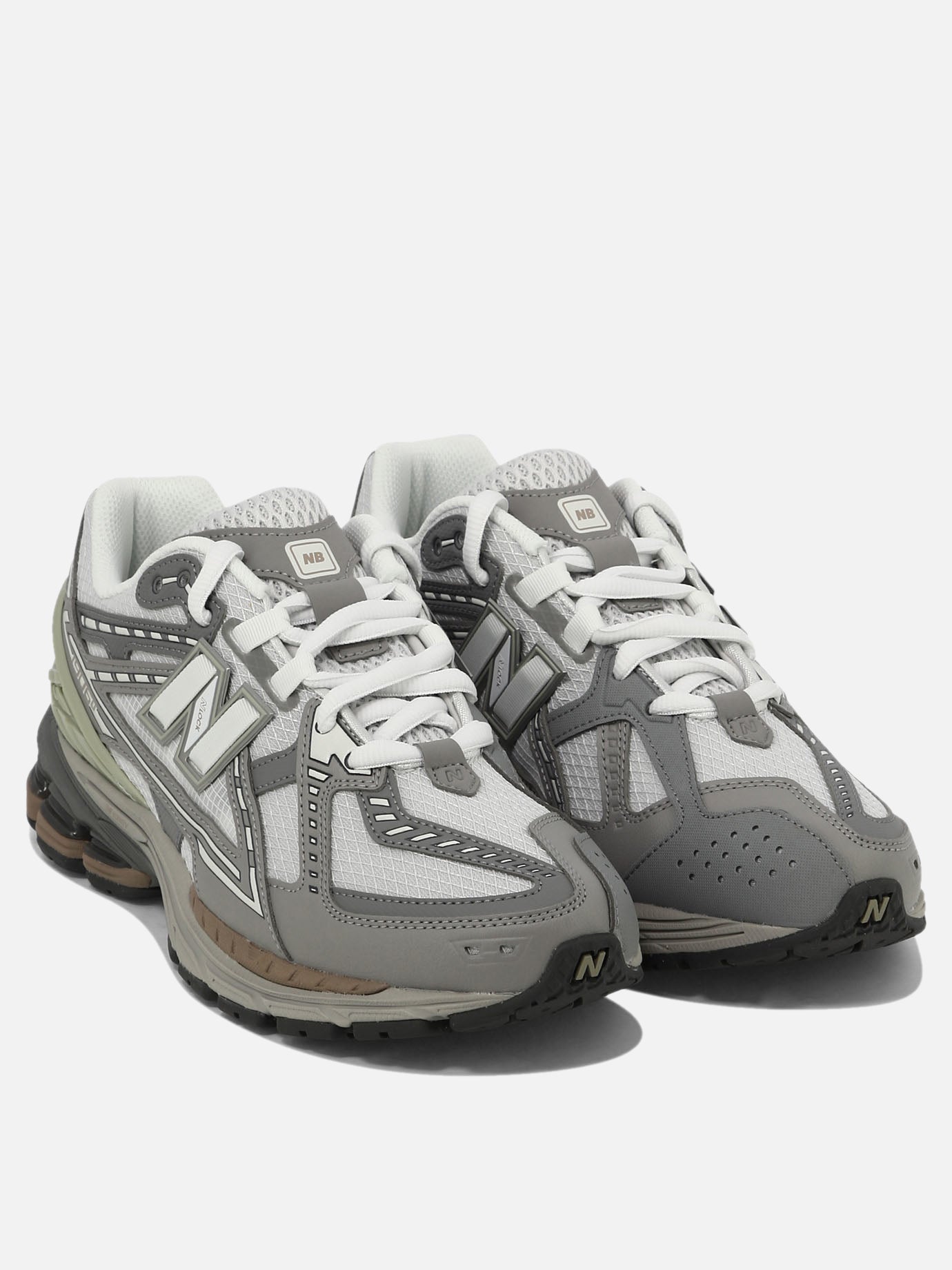 Low top sneakers 80% mesh 20% rubber - 100% rubber Grey - New Balance Men | PDP | VIETTI Online Store | Mobile_slide_2