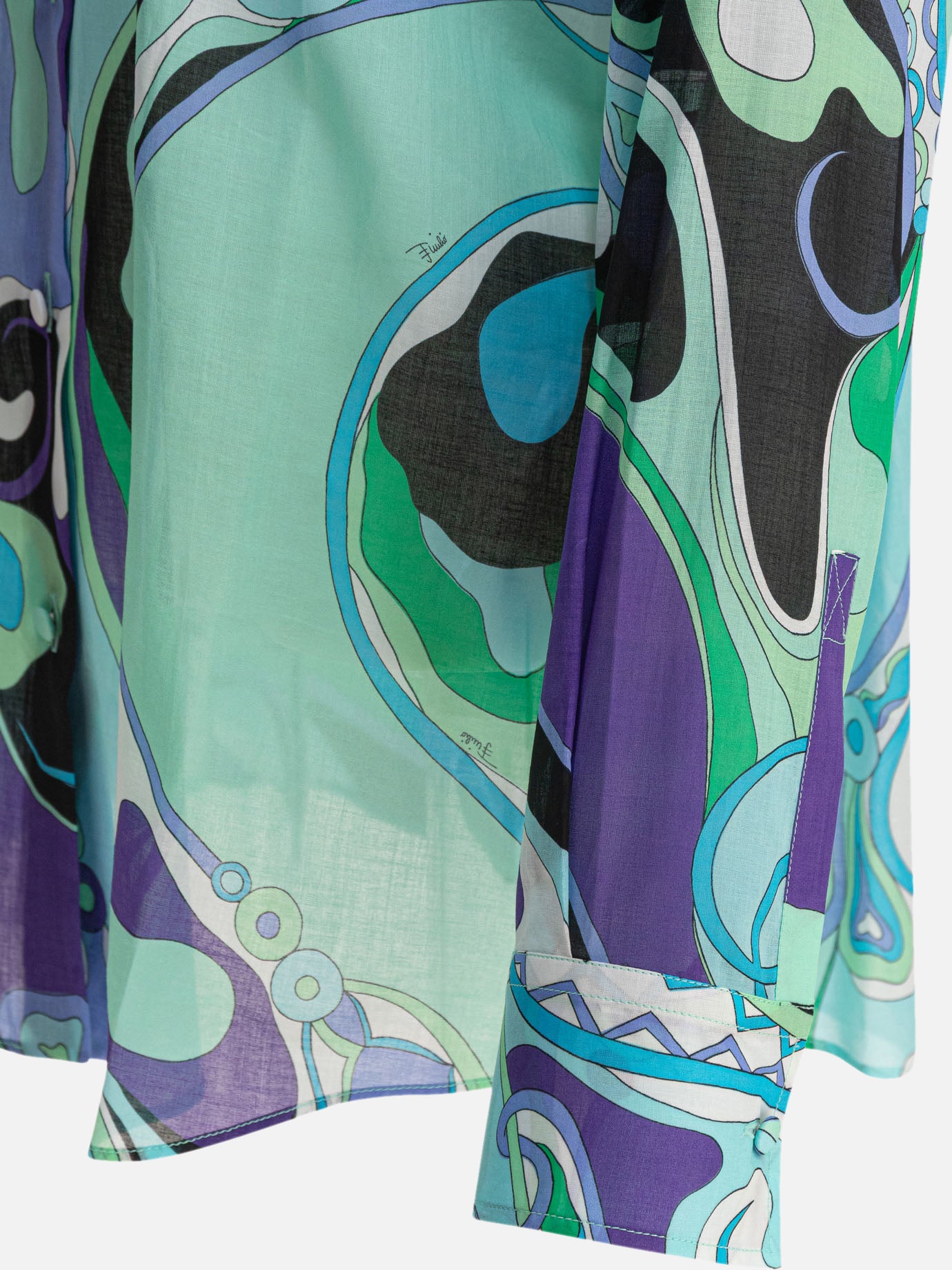 Casual shirts Print Light blue - Pucci Women | PDP | VIETTI Online Store | Mobile_slide_4