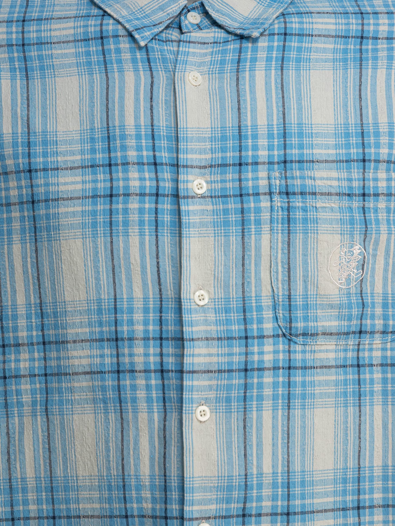 Casual shirts Check Light blue - Thisisneverthat® Men | PDP | VIETTI Online Store | Mobile_slide_3