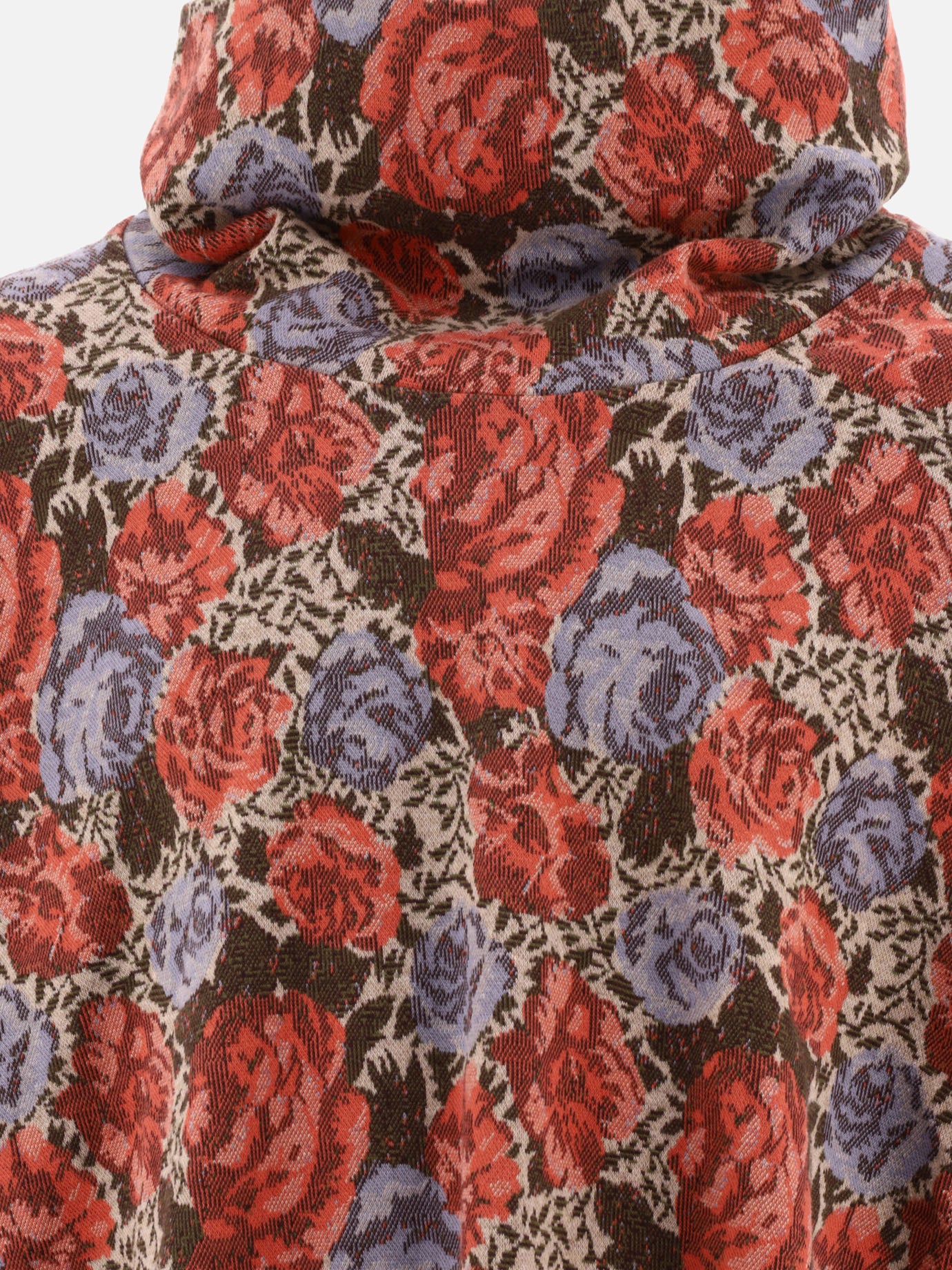 KAPITAL "Gobelin Jersey Baggy" turtleneck 15545155_3 Pink 3