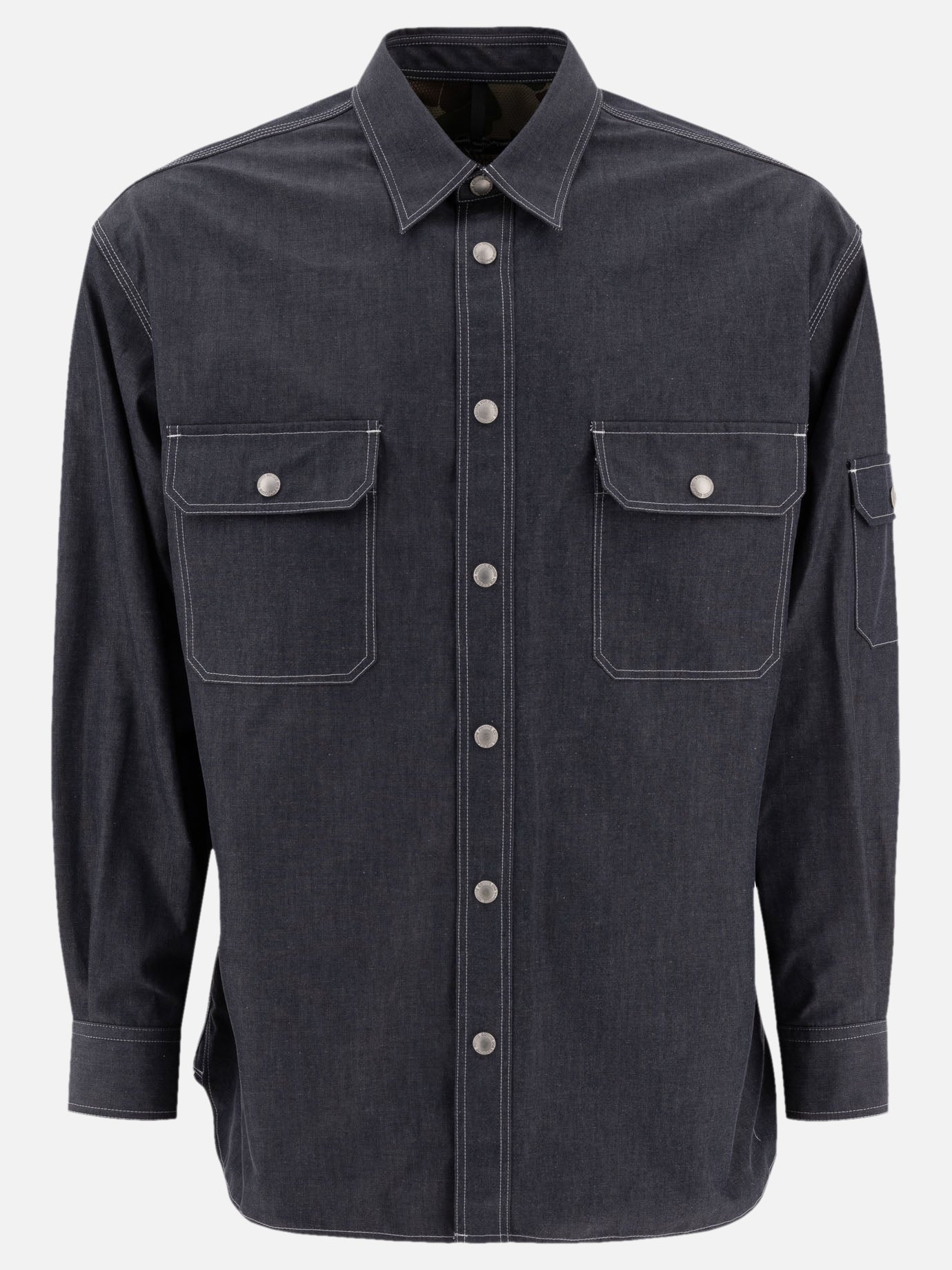 Comme Des Garçons Homme Denim overshirt 16085826_S Blue 1