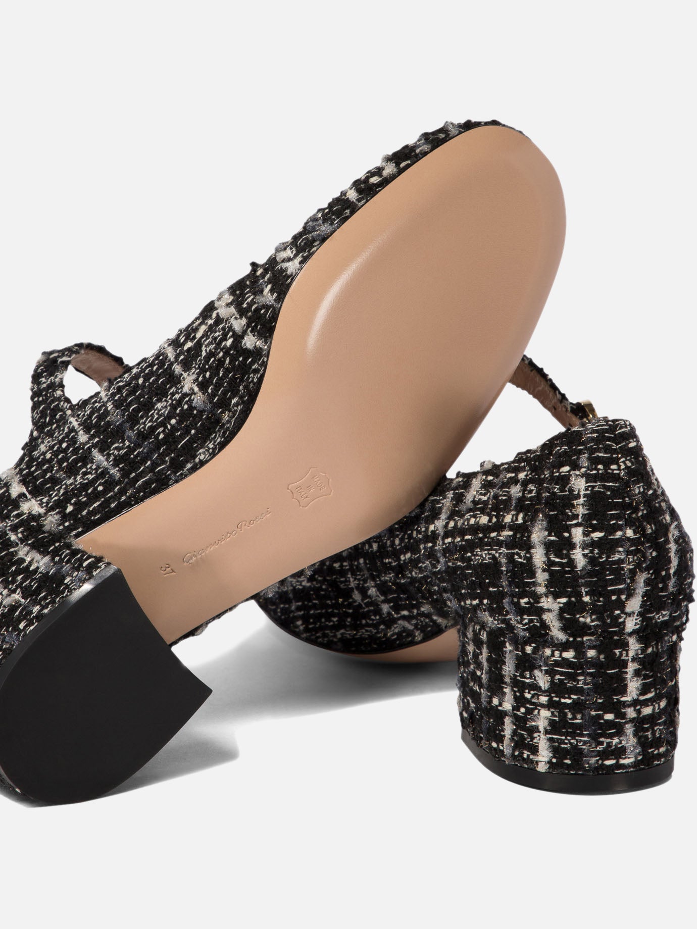 Gianvito Rossi "Mary Ribbon" mary jane 14294072_37 Black 5
