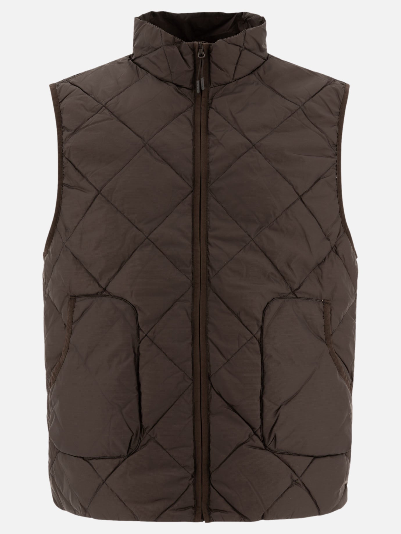 Hiking Patrol Light down vest 18616790_S Brown 1