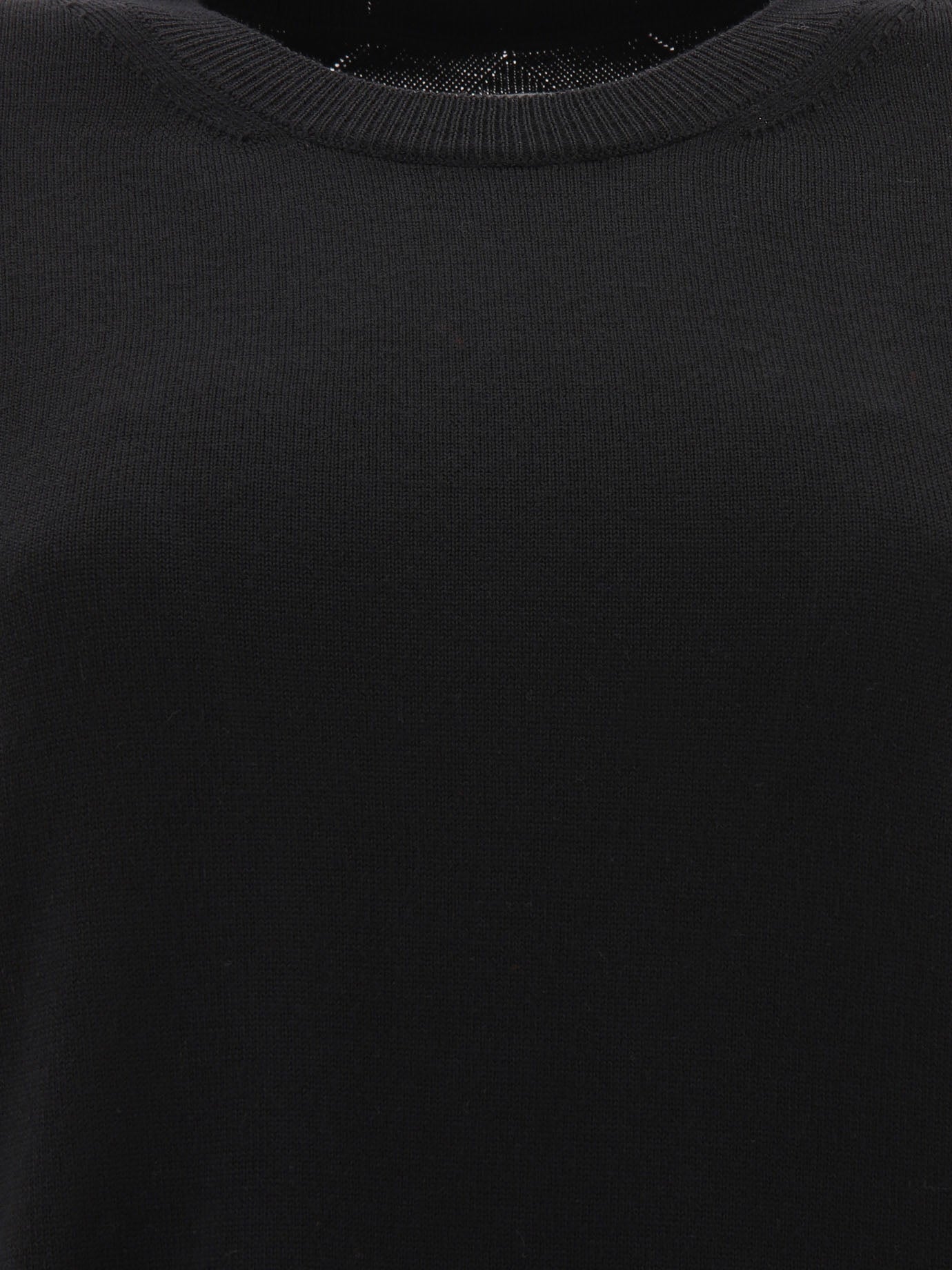 Jil Sander Medium-weight crewneck sweater 18596595_36 Black 3