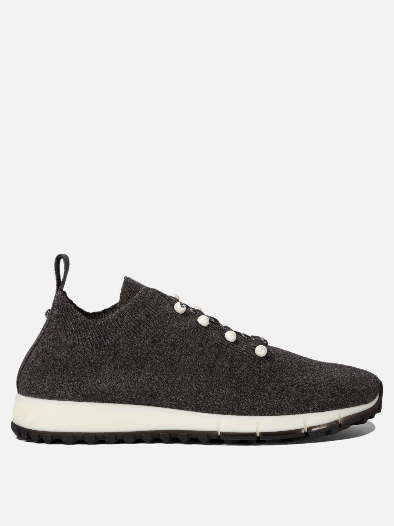 Jimmy Choo "Veles" cashmere sneakers 15319025_37 Grey 1