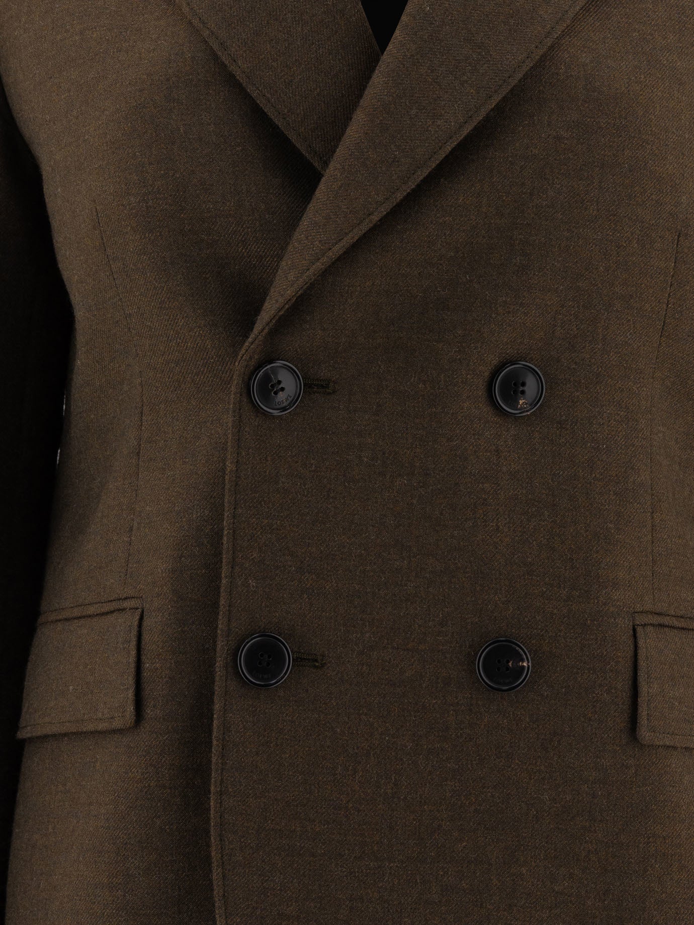Loewe Double-breasted wool blazer 15825082_36 Green 3