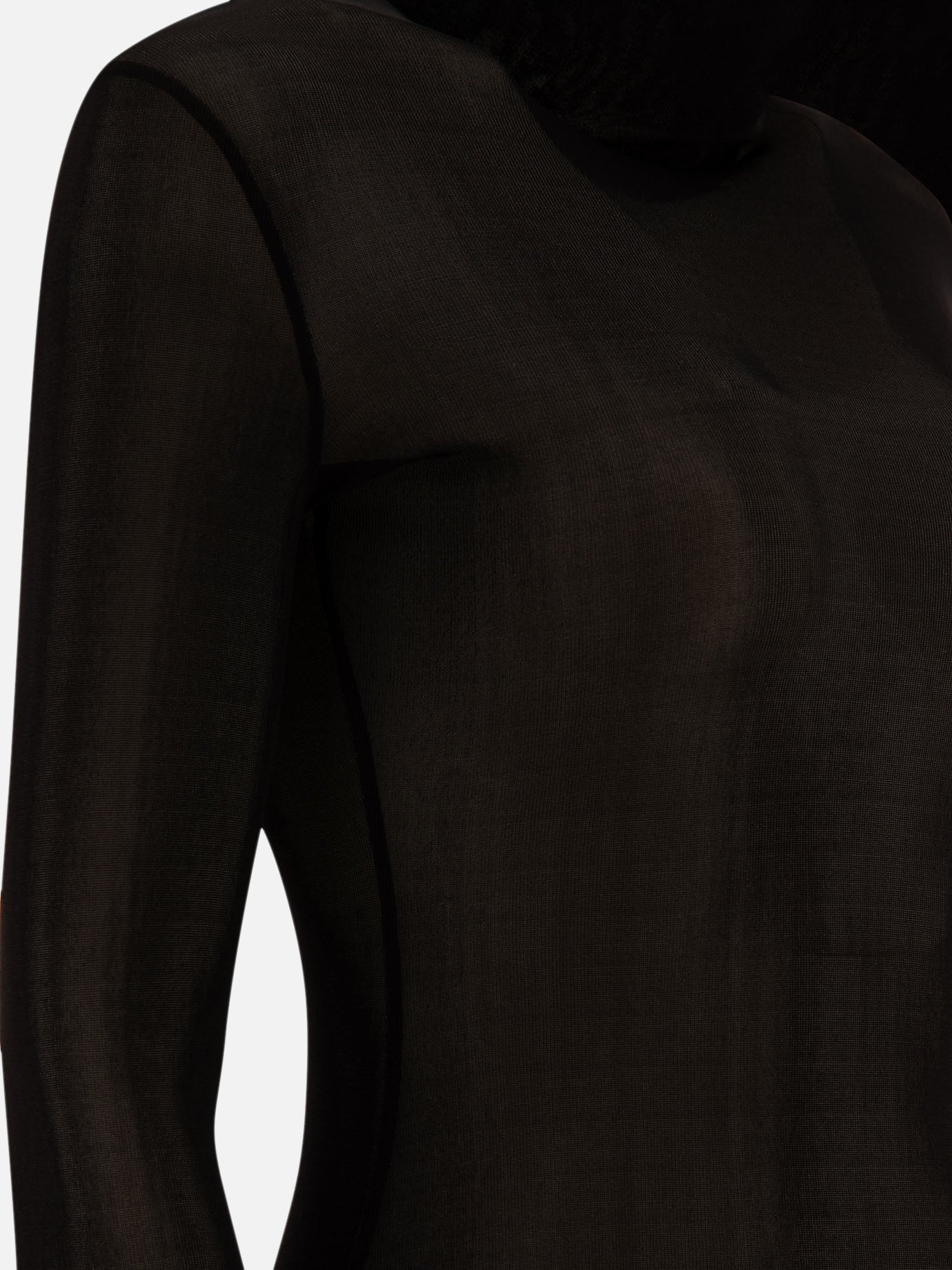 Maison Margiela High-neck bodysuit 15096073_36 Black 4