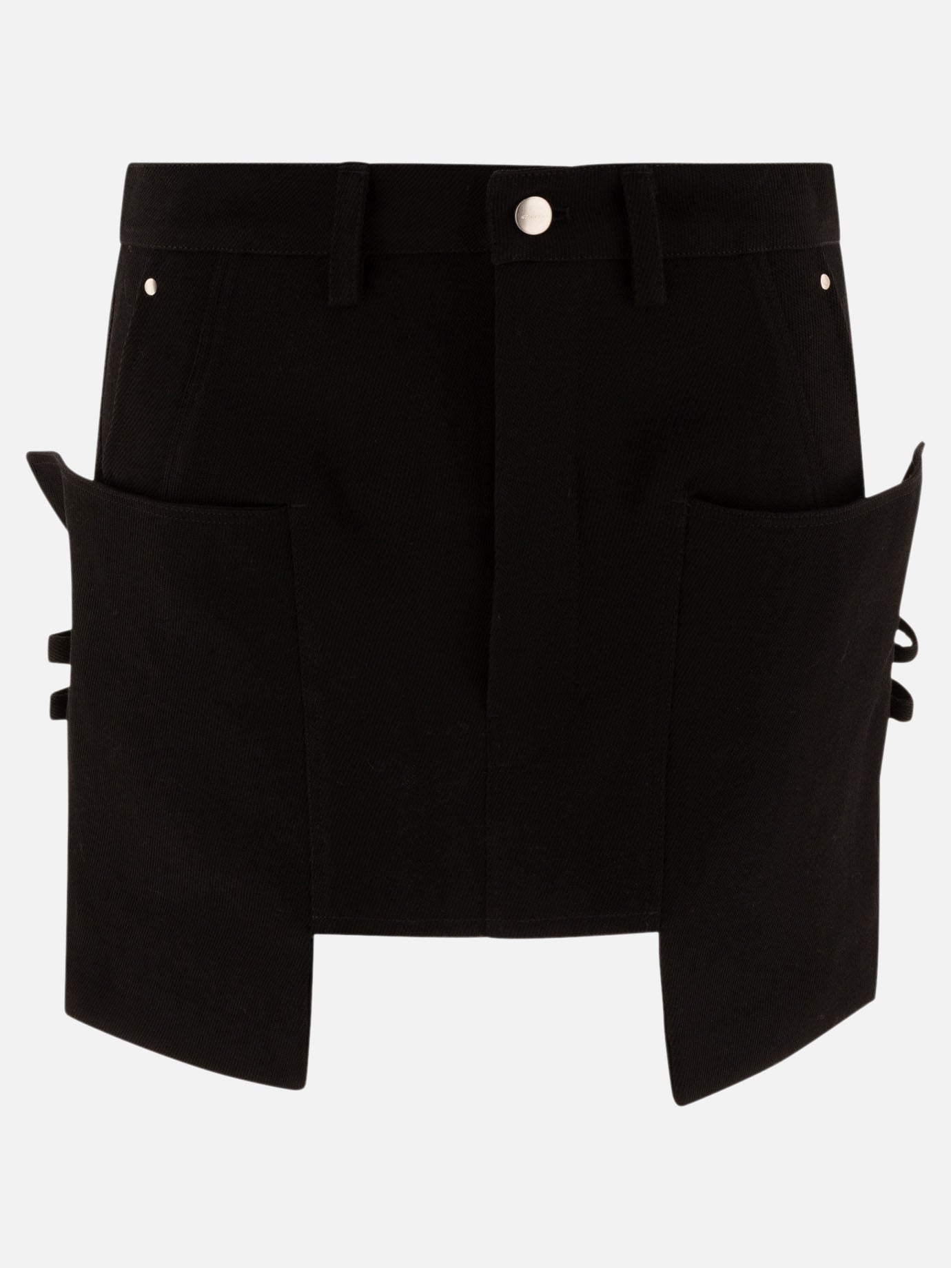 Rick Owens "Stefan" miniskirt 12863086_40 Black 1