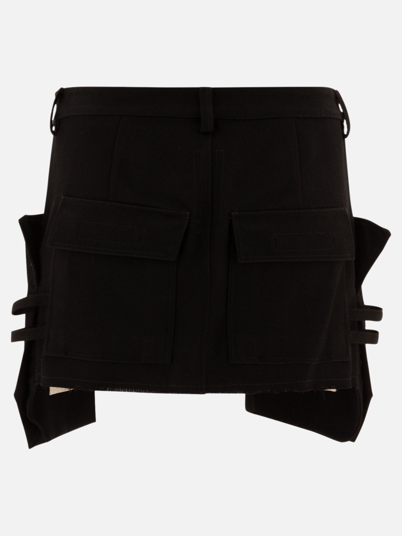 Rick Owens "Stefan" miniskirt 12863086_40 Black 2