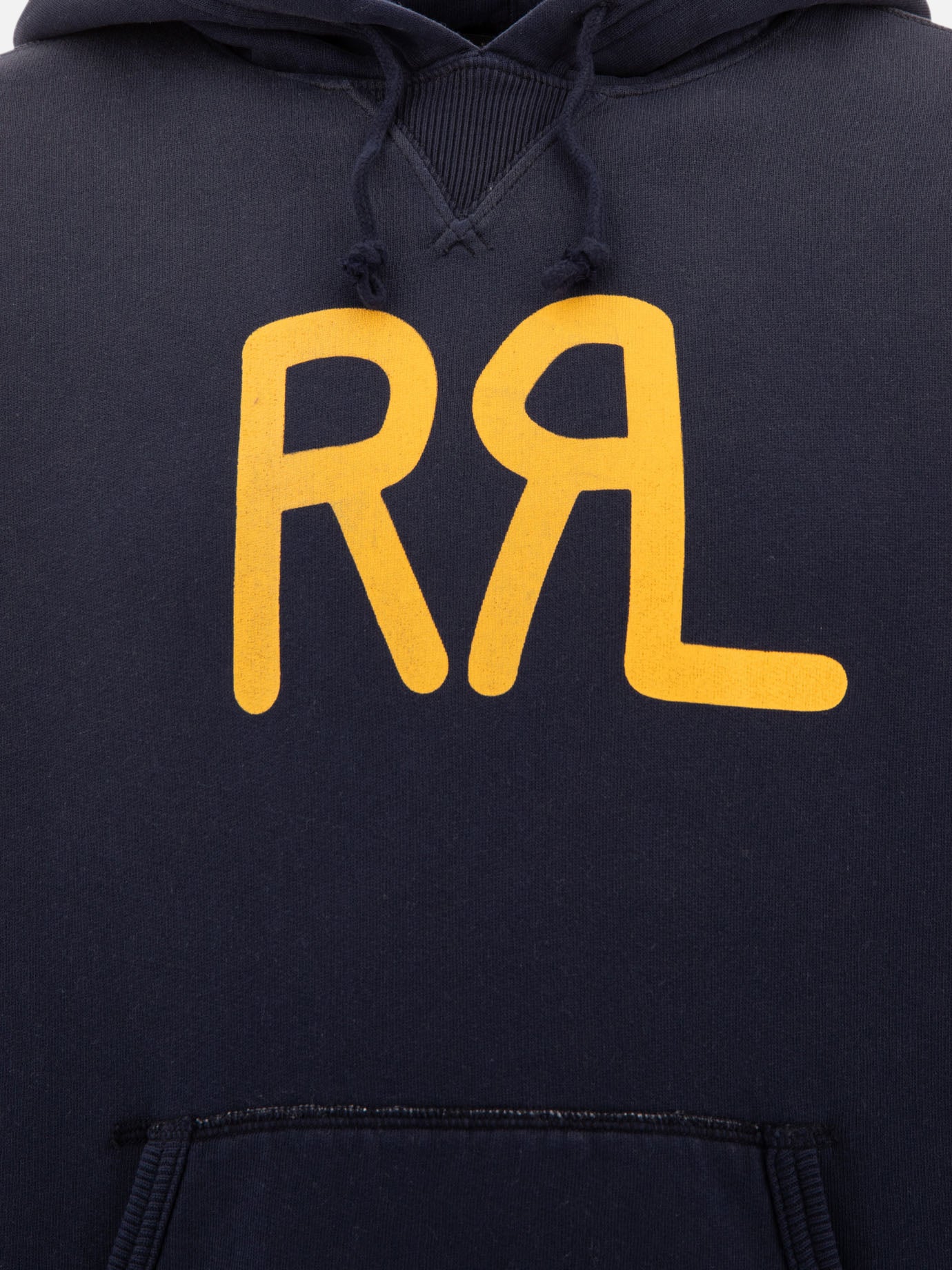 RRL by Ralph Lauren "RRL" printed hoodie 18194300_M Blue 3