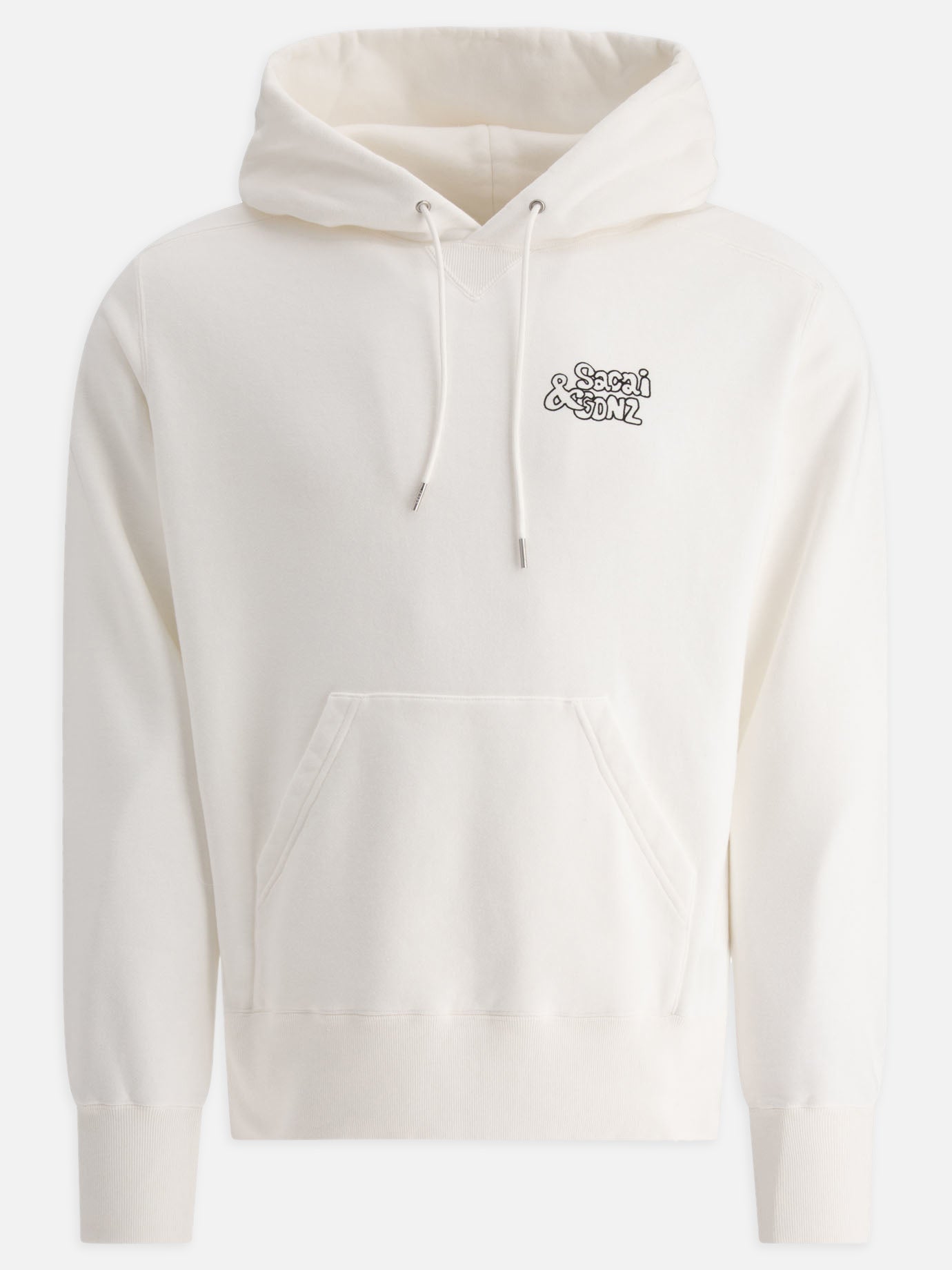 Hoodies Print White - Sacai Men | PDP | VIETTI Online Store | Mobile_slide