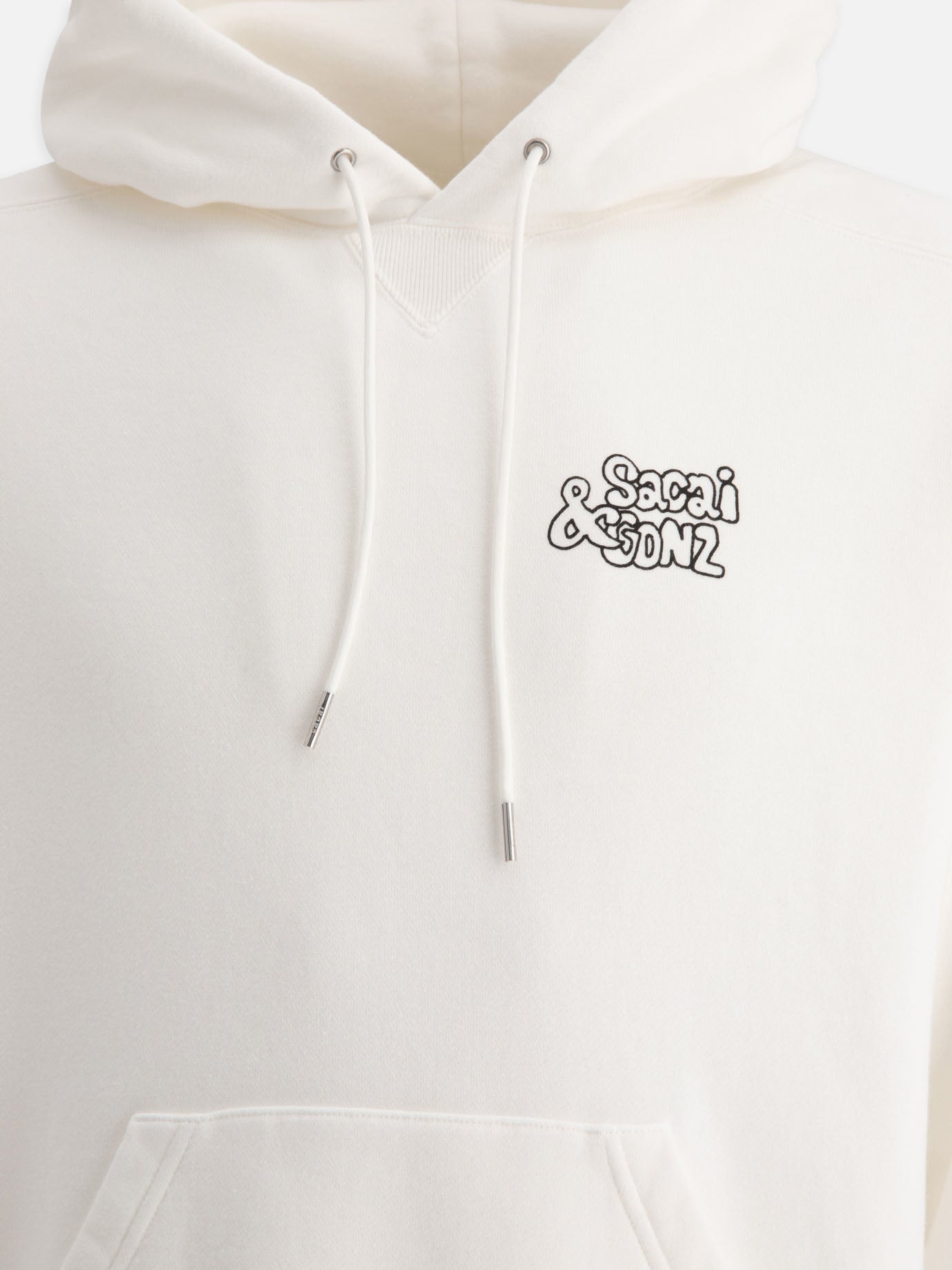 Hoodies Print White - Sacai Men | PDP | VIETTI Online Store | Mobile_slide_3