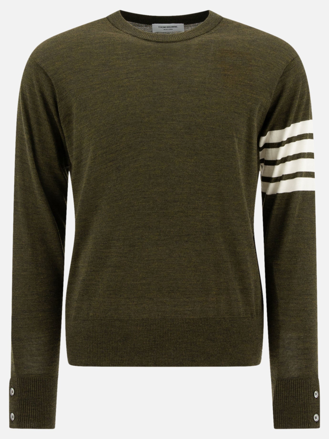 Thom Browne "4 Bar" sweater 14677676_1 Green 1