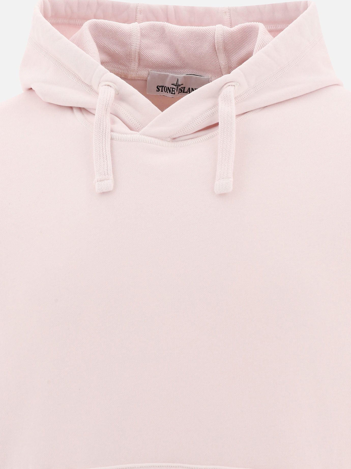 Stone Island "Compass" hoodie Pink