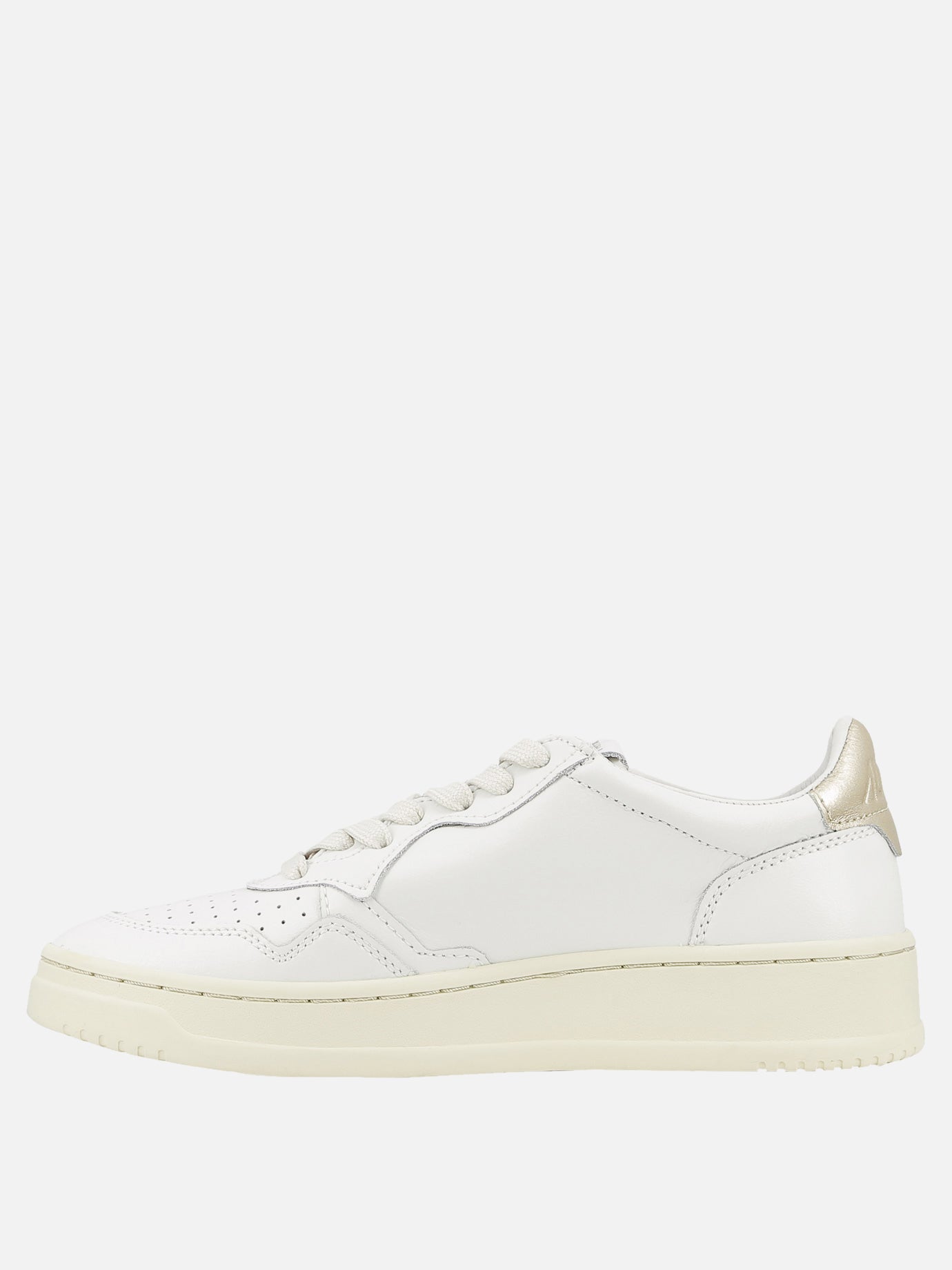 Low top sneakers 100% cow leather - 100% rubber  White - Autry Women | PDP | VIETTI Online Store | thumbnail_3