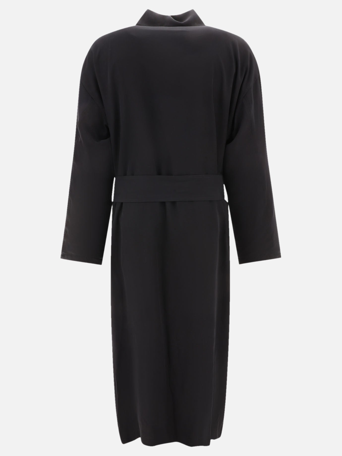 Long coats Solid colour  Black - Balenciaga Men | PDP | VIETTI Online Store | thumbnail_2