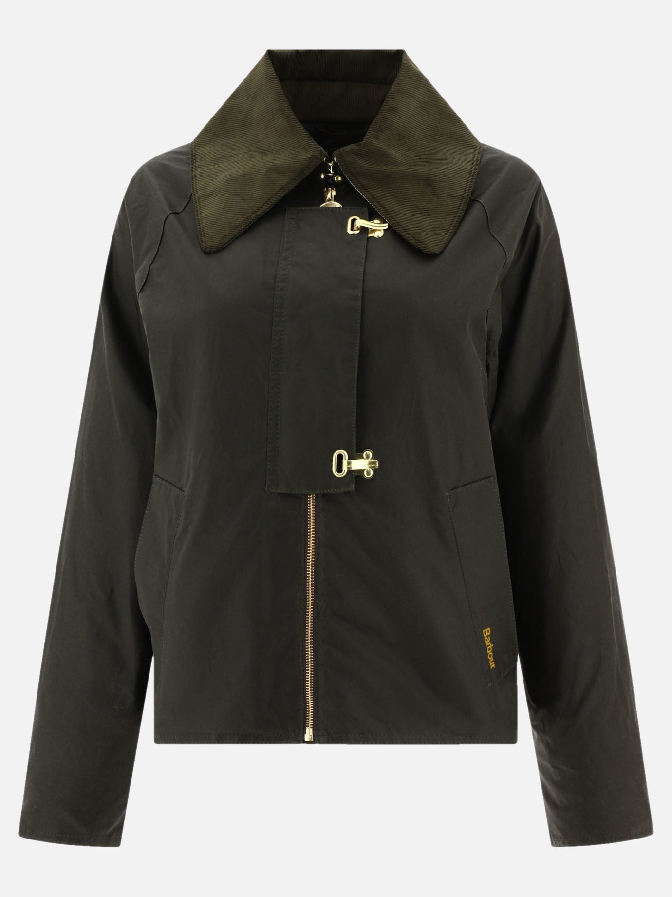 Quilted & Utility Jackets 100% waxed cotton  Green - Barbour Women | PDP | VIETTI Online Store | thumbnail