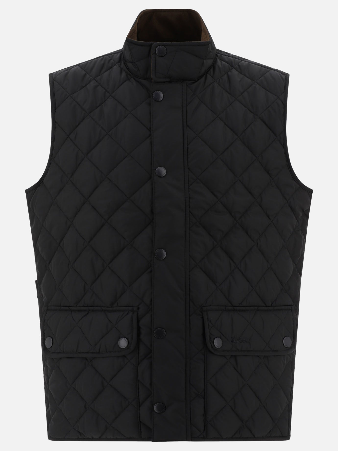 Vest jackets 100% polyester - Padding: polyester  Black - Barbour Men | PDP | VIETTI Online Store | Zoom-Modal
