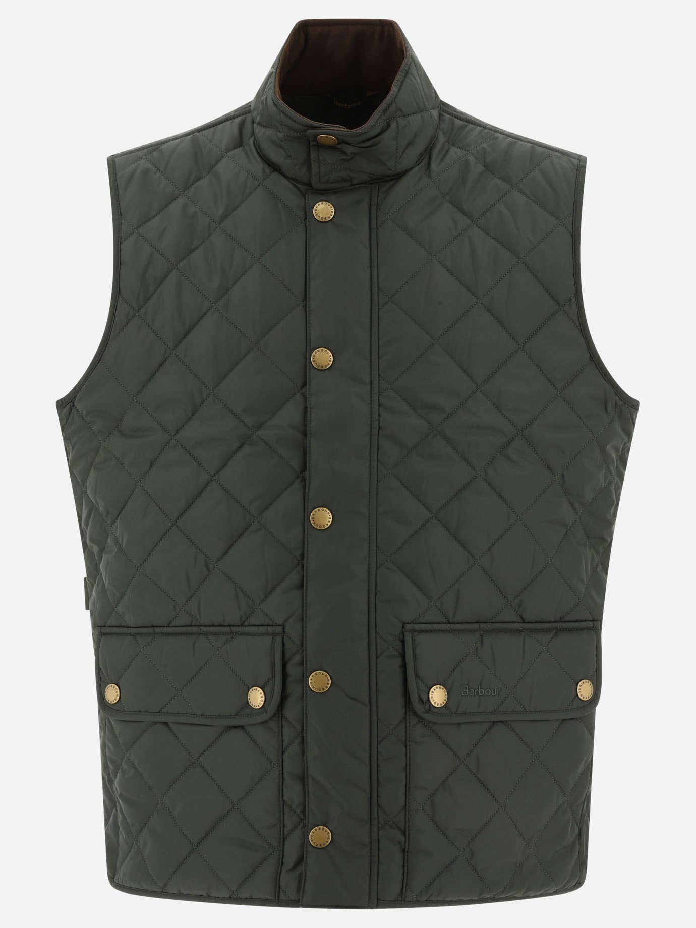 Vest jackets 100% polyester - Padding: polyester  Green - Barbour Men | PDP | VIETTI Online Store | thumbnail