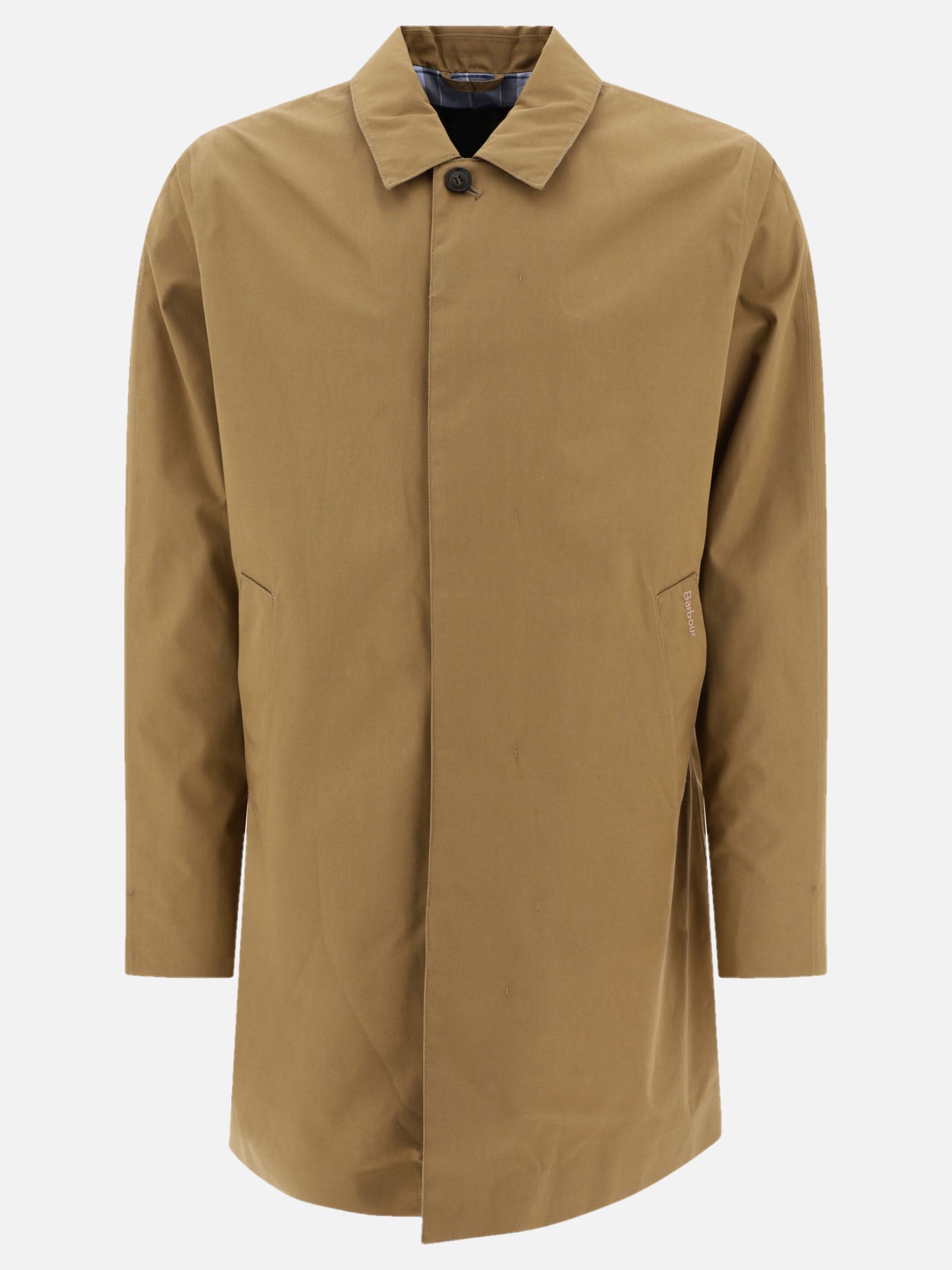 Raincoats & Trench coats Solid colour  Beige - Barbour Men | PDP | VIETTI Online Store | Zoom-Modal
