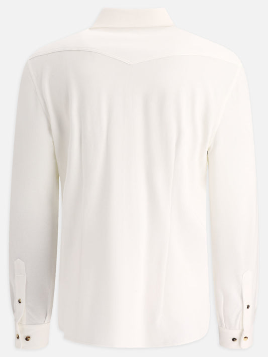 Casual shirts 100% cotton  White - Brunello Cucinelli Men | PLP | VIETTI Online Store | 2
