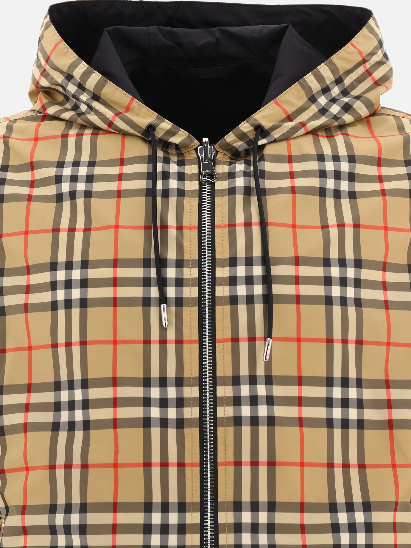 Windbreakers 100% polyester  Beige - Burberry Men | PDP | VIETTI Online Store | thumbnail