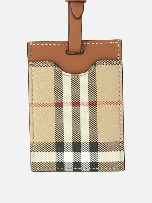 Keychains 71% polyurethane 16% polyester 12% cotton 1% acrylic  Beige - Burberry Women | PLP | VIETTI Online Store | 2
