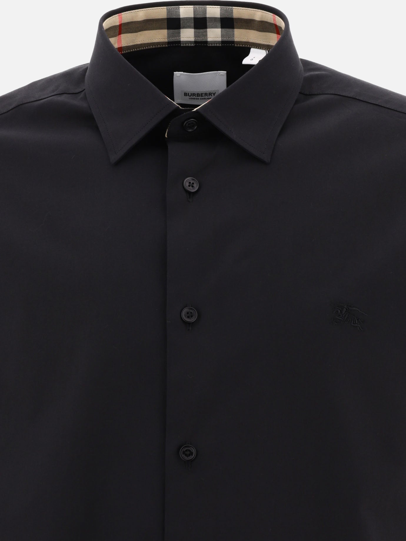 Casual shirts 100% cotton  Black - Burberry Men | PDP | VIETTI Online Store | Zoom-Modal_3

