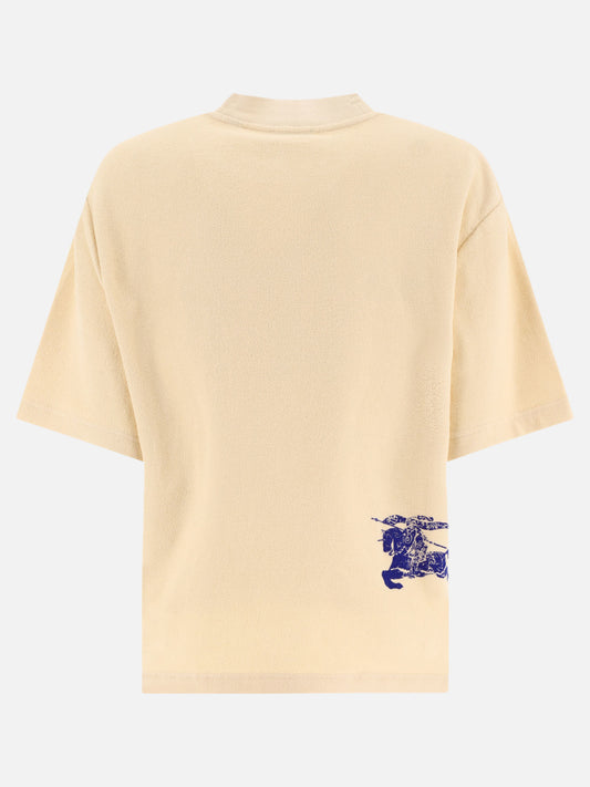 Crewneck t-shirts 100% cotton  Beige - Burberry Women | PLP | VIETTI Online Store | 2
