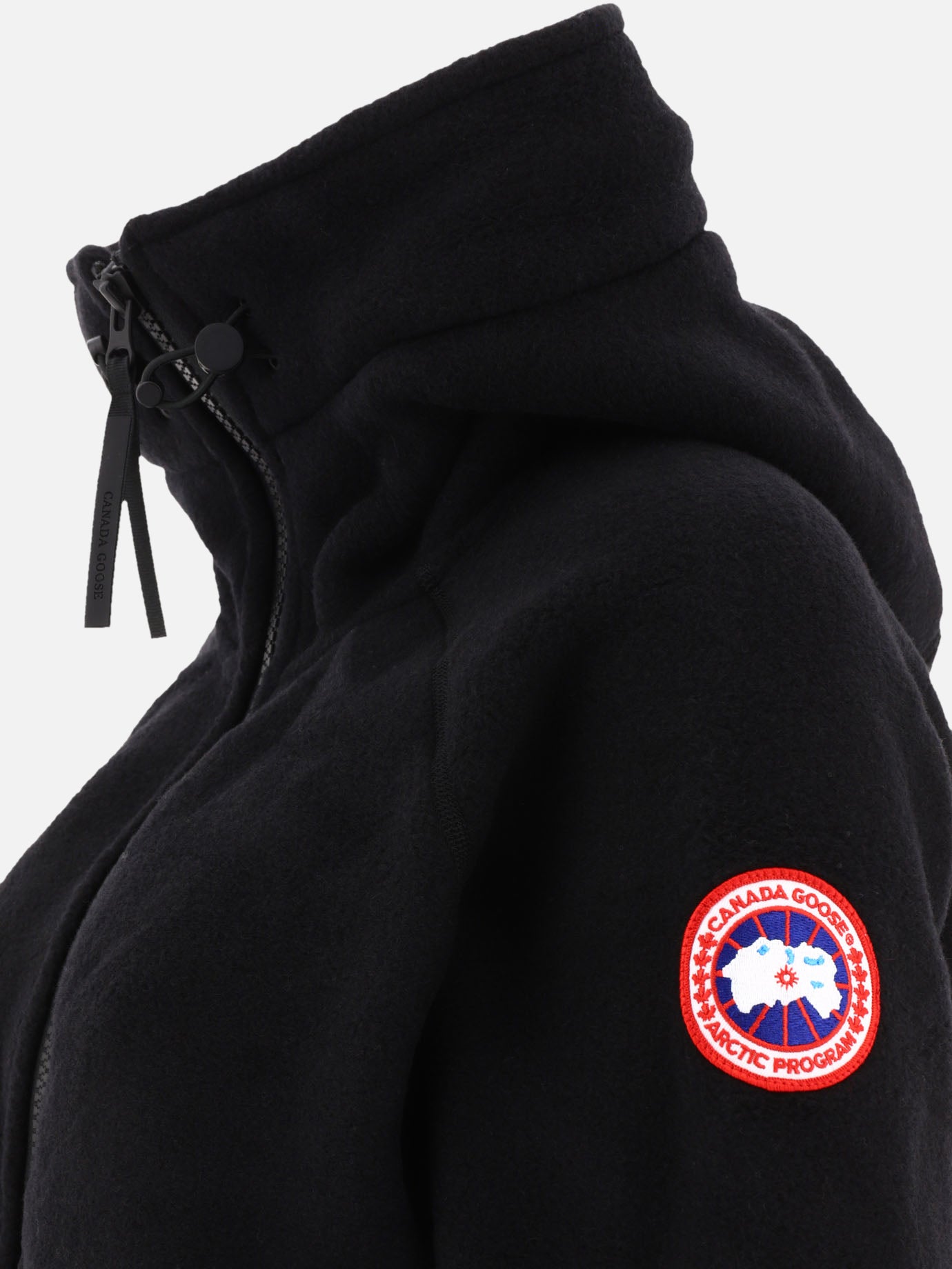 Bomber jackets 62% wool 17% lyocell 13% polyester 4% nylon 4% other fibers  Black - Canada Goose Women | PDP | VIETTI Online Store | thumbnail_4