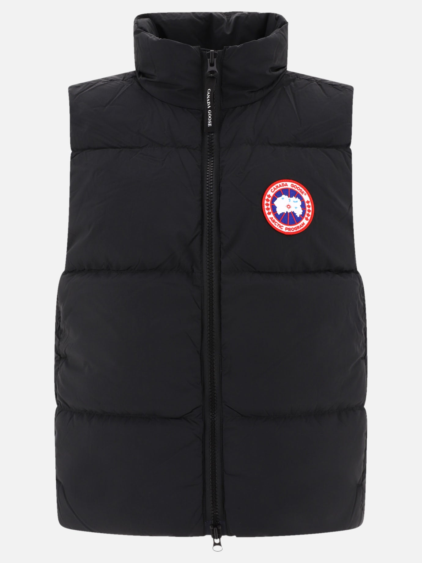 Vest jackets 100% polyamide - Padding: down and feathers  Black - Canada Goose Men | PDP | VIETTI Online Store | Zoom-Modal
