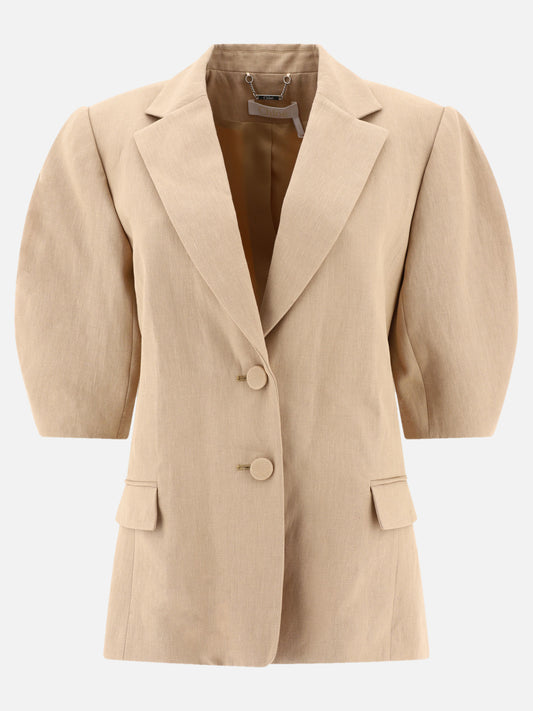 Blazers 100% linen  Beige - Chloé Women | PLP | VIETTI Online Store 
