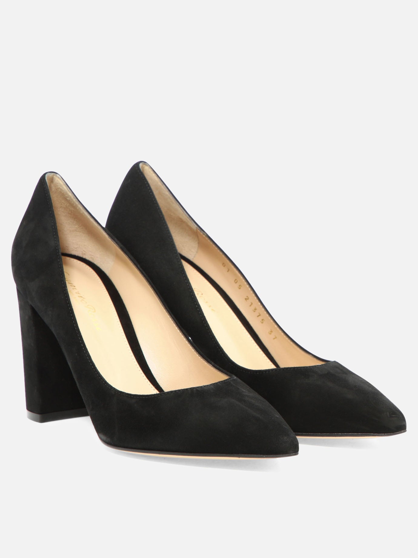 Pumps 100% suede - 100% leather  Black - Gianvito Rossi Women | PDP | VIETTI Online Store | thumbnail_2