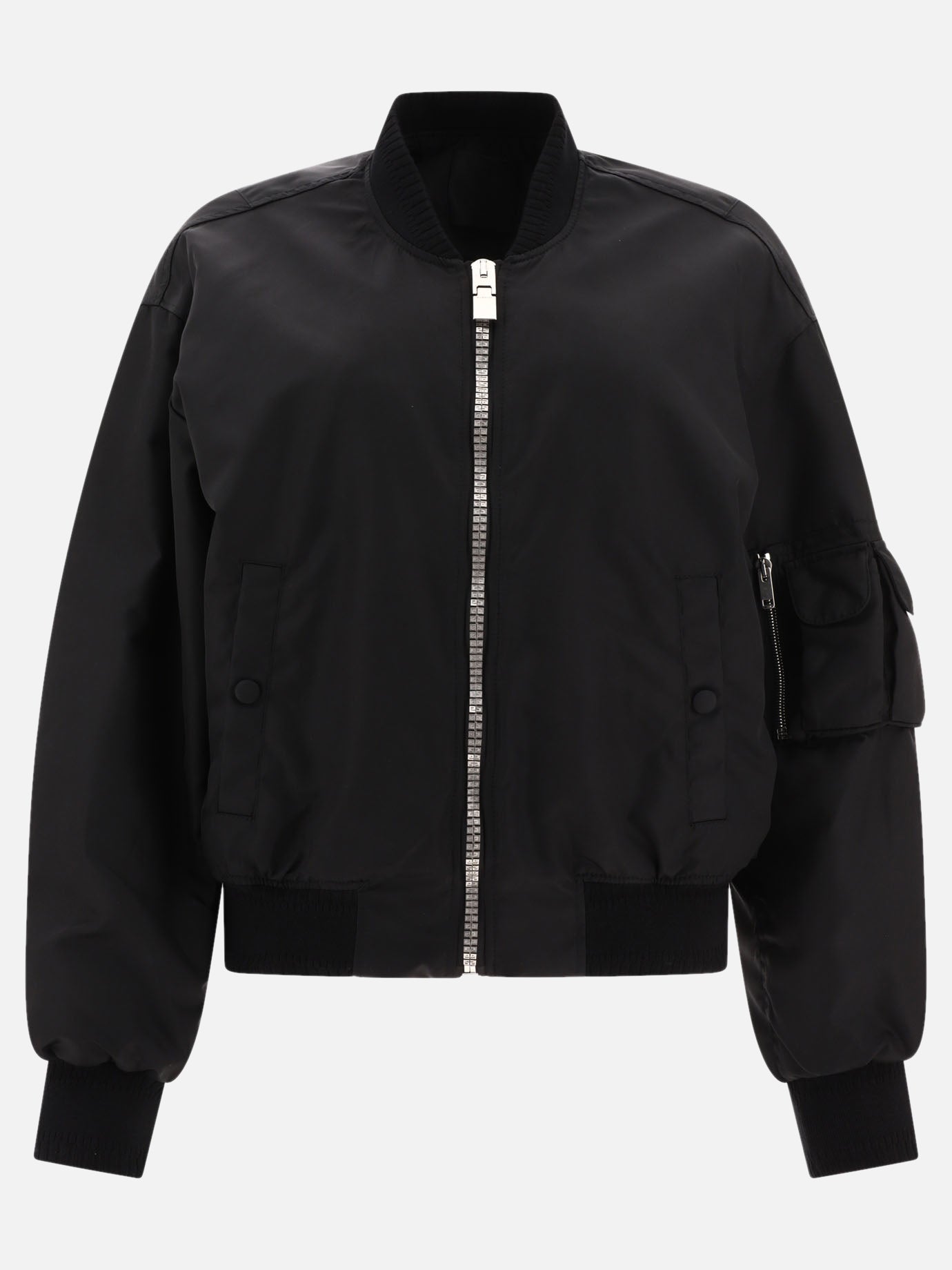 Bomber jackets 100% polyamide  Black - Givenchy Women | PDP | VIETTI Online Store | Zoom-Modal
