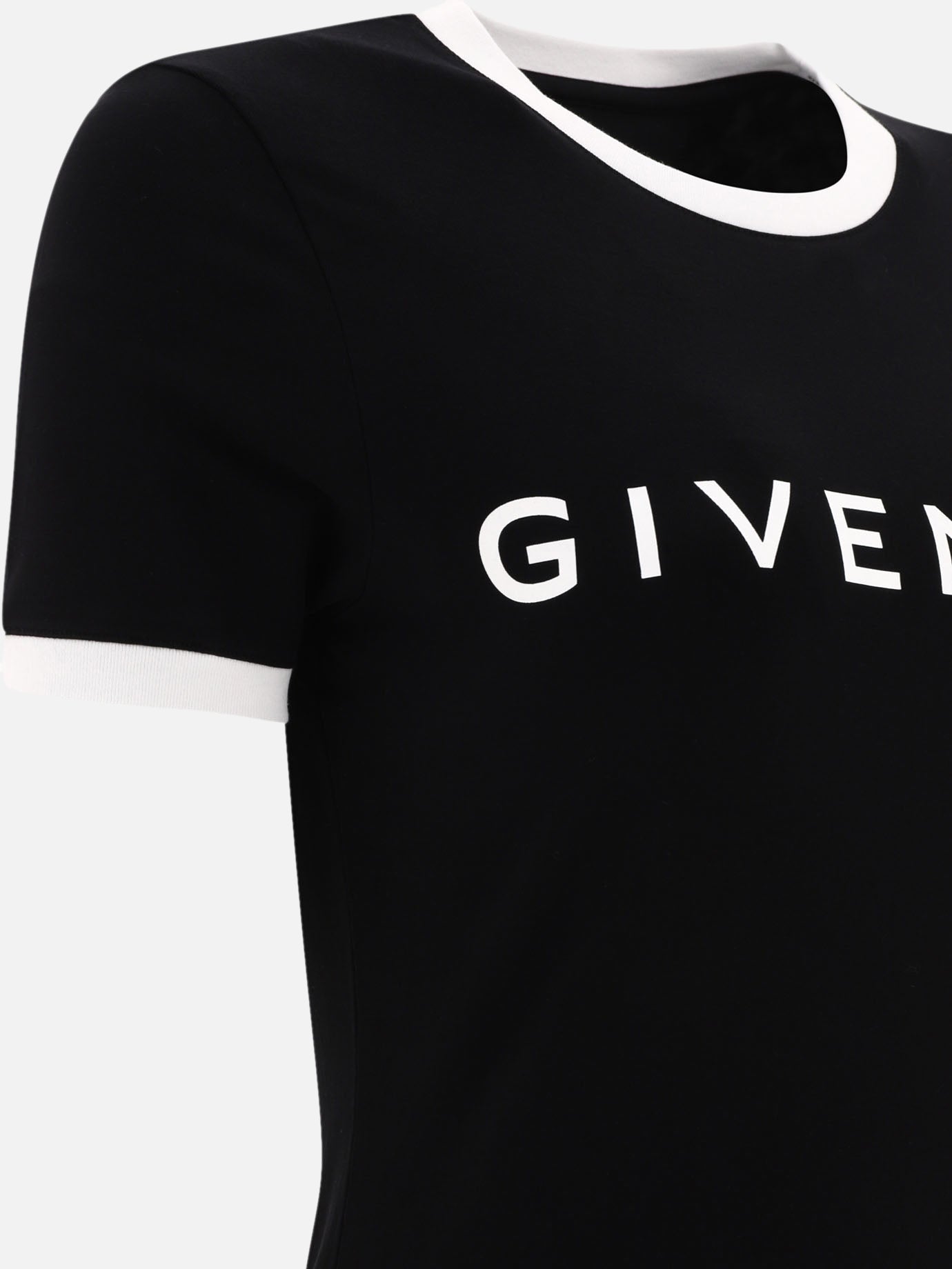 Crewneck t-shirts 90% cotton 10% elastane  Black - Givenchy Women | PDP | VIETTI Online Store | Zoom-Modal_4
