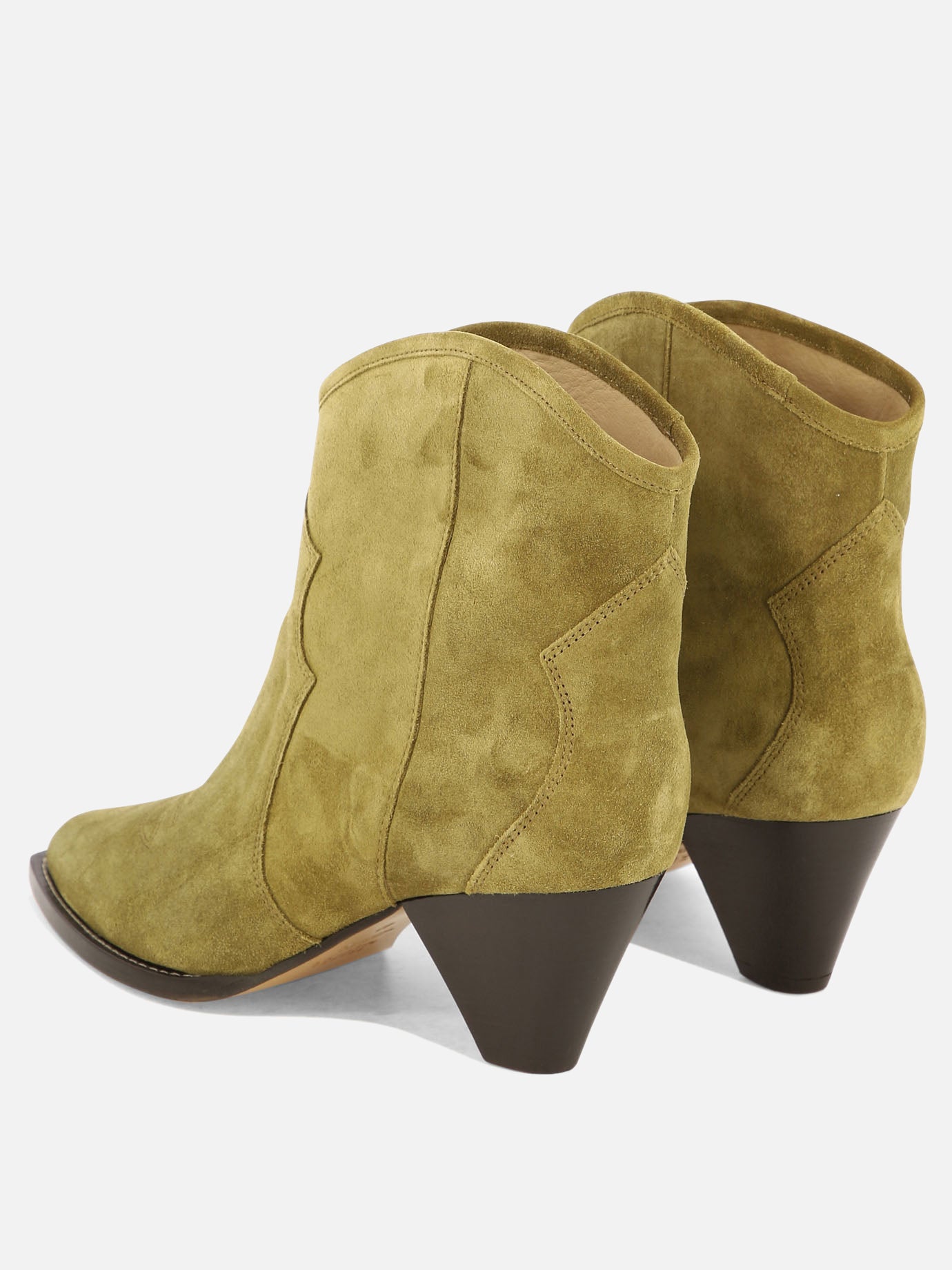 Cowboy 100% suede - 100% rubber  Beige - Isabel Marant Women | PDP | VIETTI Online Store | thumbnail_4