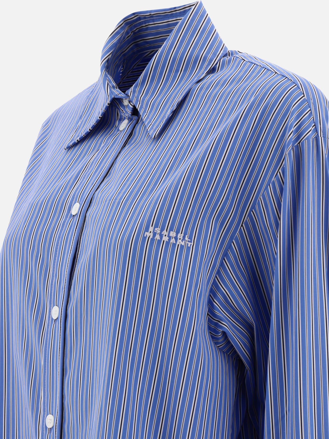 Casual shirts 100% cotton  Blue - Isabel Marant Women | PDP | VIETTI Online Store | Zoom-Modal_4
