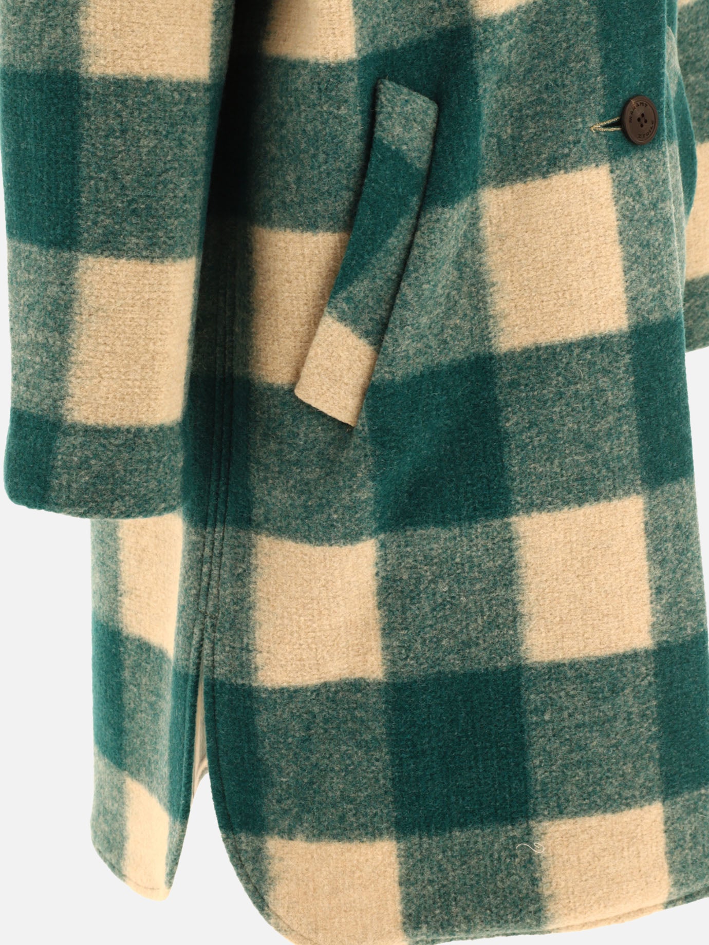 Long coats Check  Green - Marant Étoile Women | PDP | VIETTI Online Store | Zoom-Modal_4
