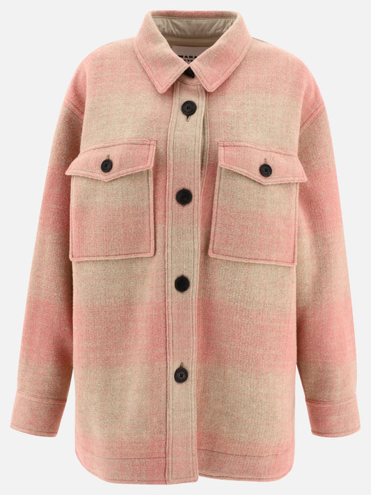 Overshirt jackets 24PMA0020FA  Pink - Marant Étoile Women | PLP | VIETTI Online Store 

