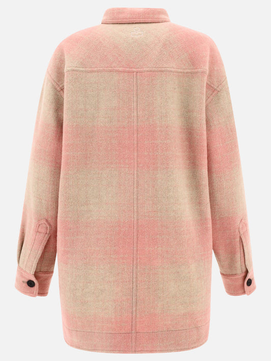Overshirt jackets 24PMA0020FA  Pink - Marant Étoile Women | PLP | VIETTI Online Store | 2
