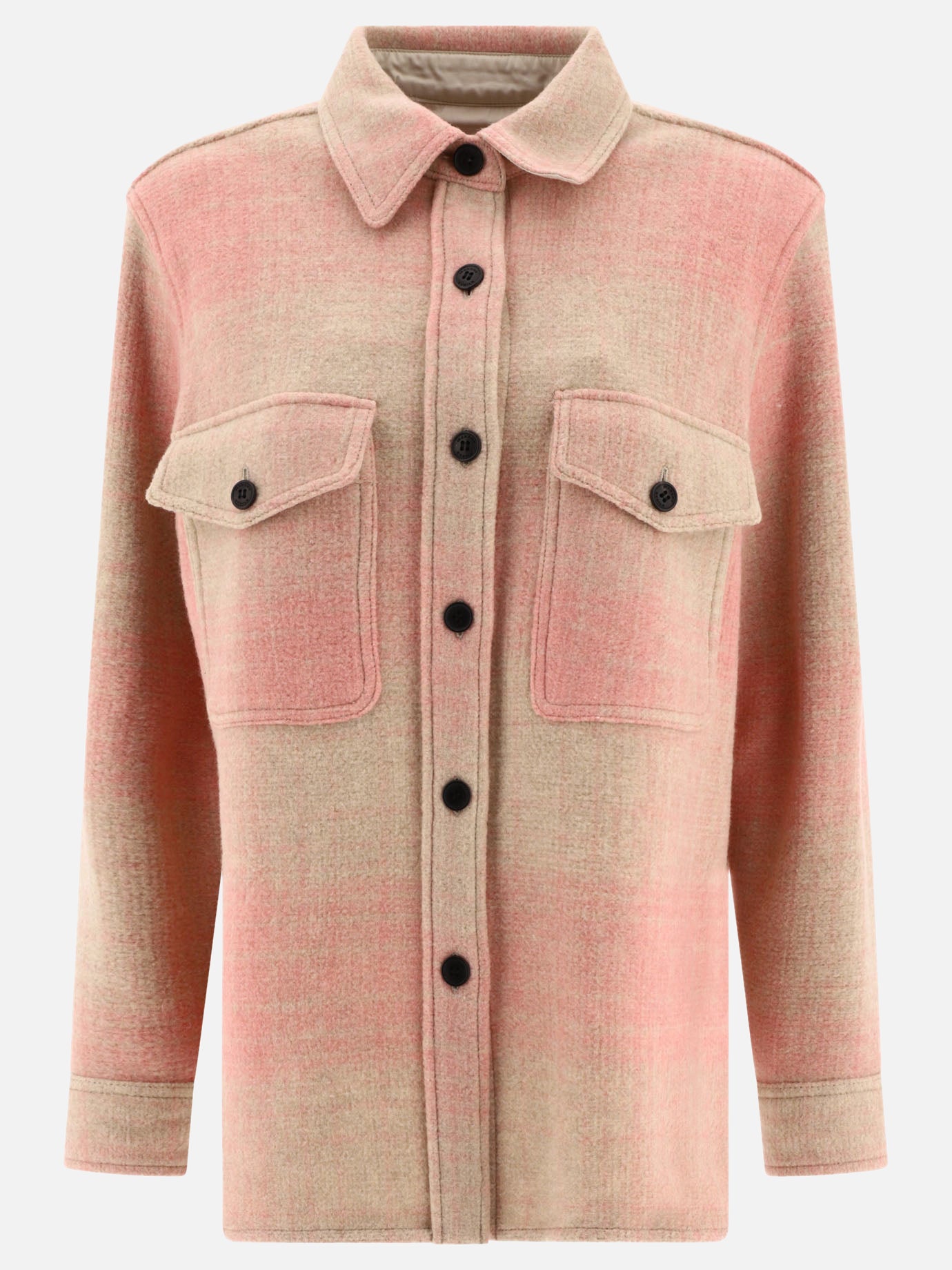 Overshirt jackets 24PMA0023FC  Pink - Marant Étoile Women | PDP | VIETTI Online Store | Zoom-Modal
