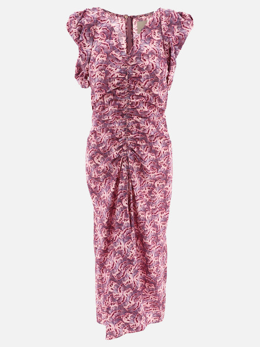 Midi dresses 24PRO0227FA  Purple - Isabel Marant Women | PLP | VIETTI Online Store 
