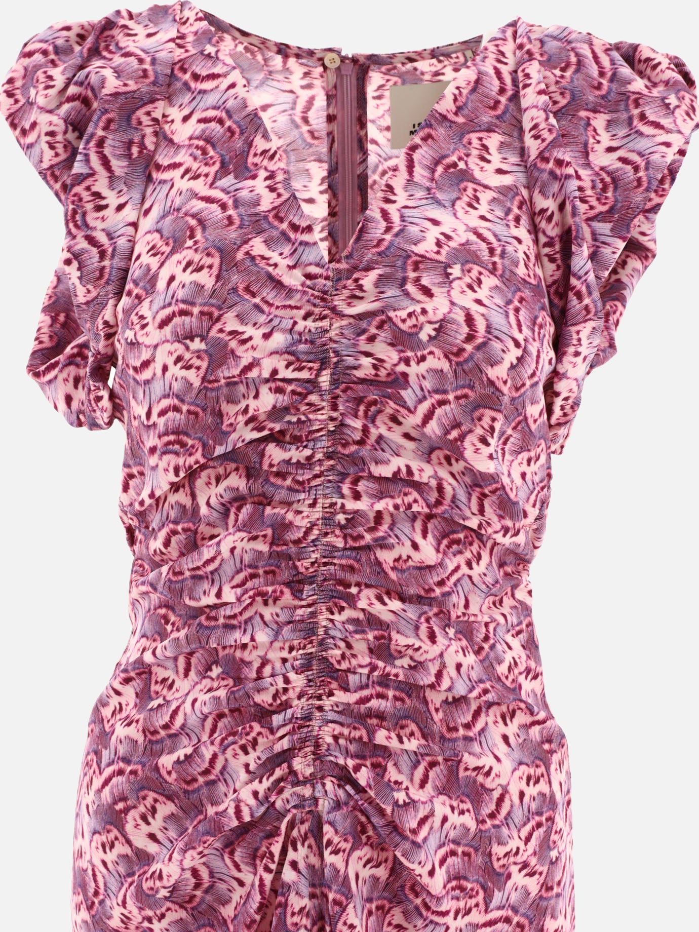Midi dresses 24PRO0227FA  Purple - Isabel Marant Women | PDP | VIETTI Online Store | Zoom-Modal_3
