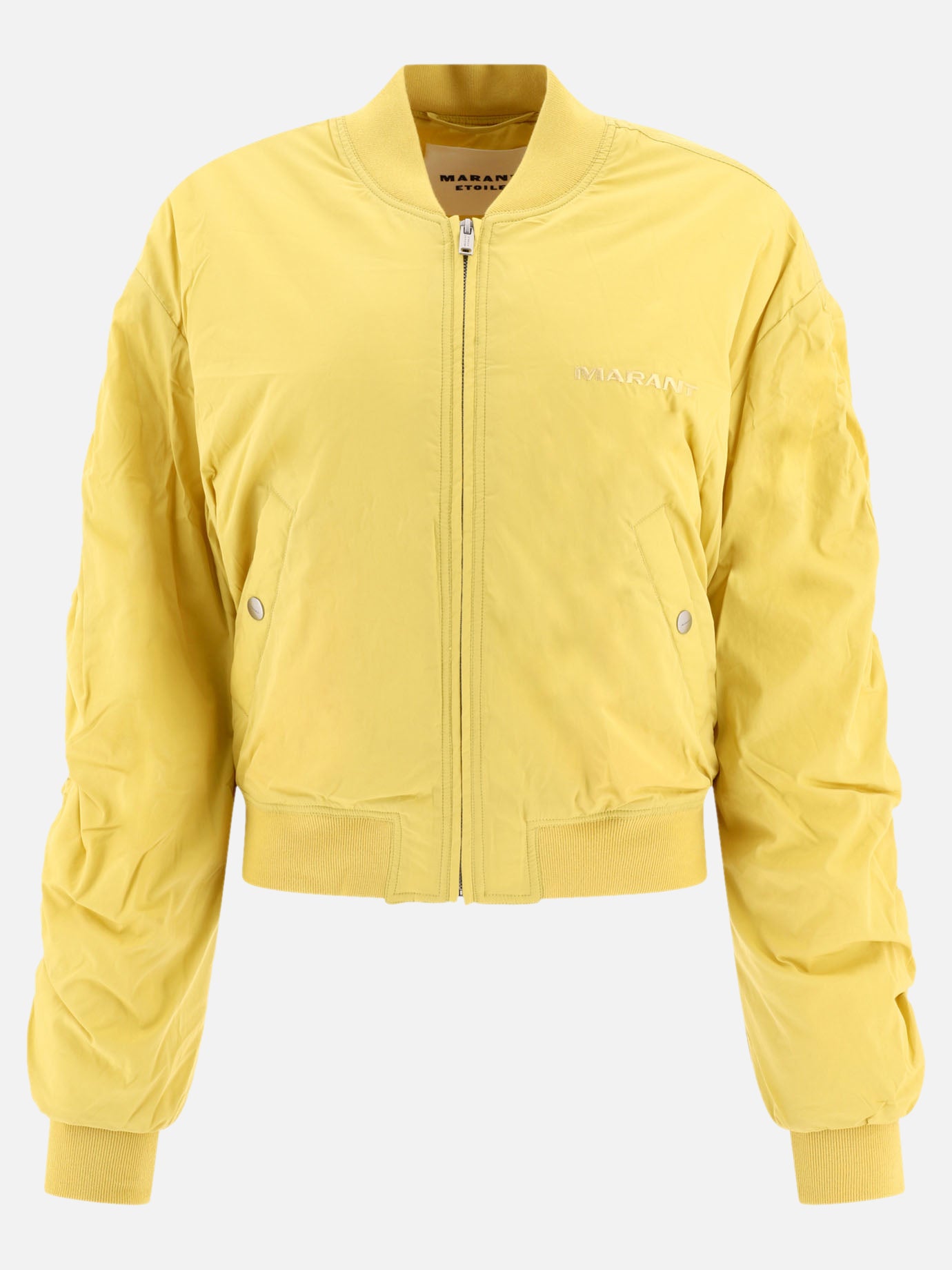 Bomber jackets 24PVE0252FA  Yellow - Marant Étoile Women | PDP | VIETTI Online Store | Zoom-Modal
