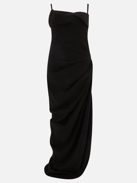 Long dresses 211DR001  Black - Jacquemus Women | PLP | VIETTI Online Store 
