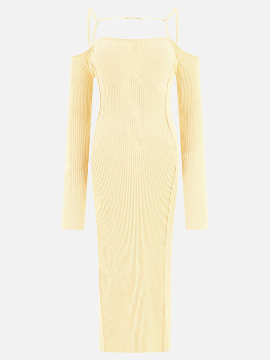 Long dresses 241KN365  Beige - Jacquemus Women | PLP | VIETTI Online Store 
