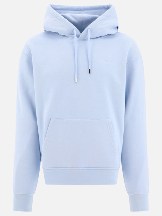 Hoodies Solid colour  Light blue - Jacquemus Men | PLP | VIETTI Online Store 
