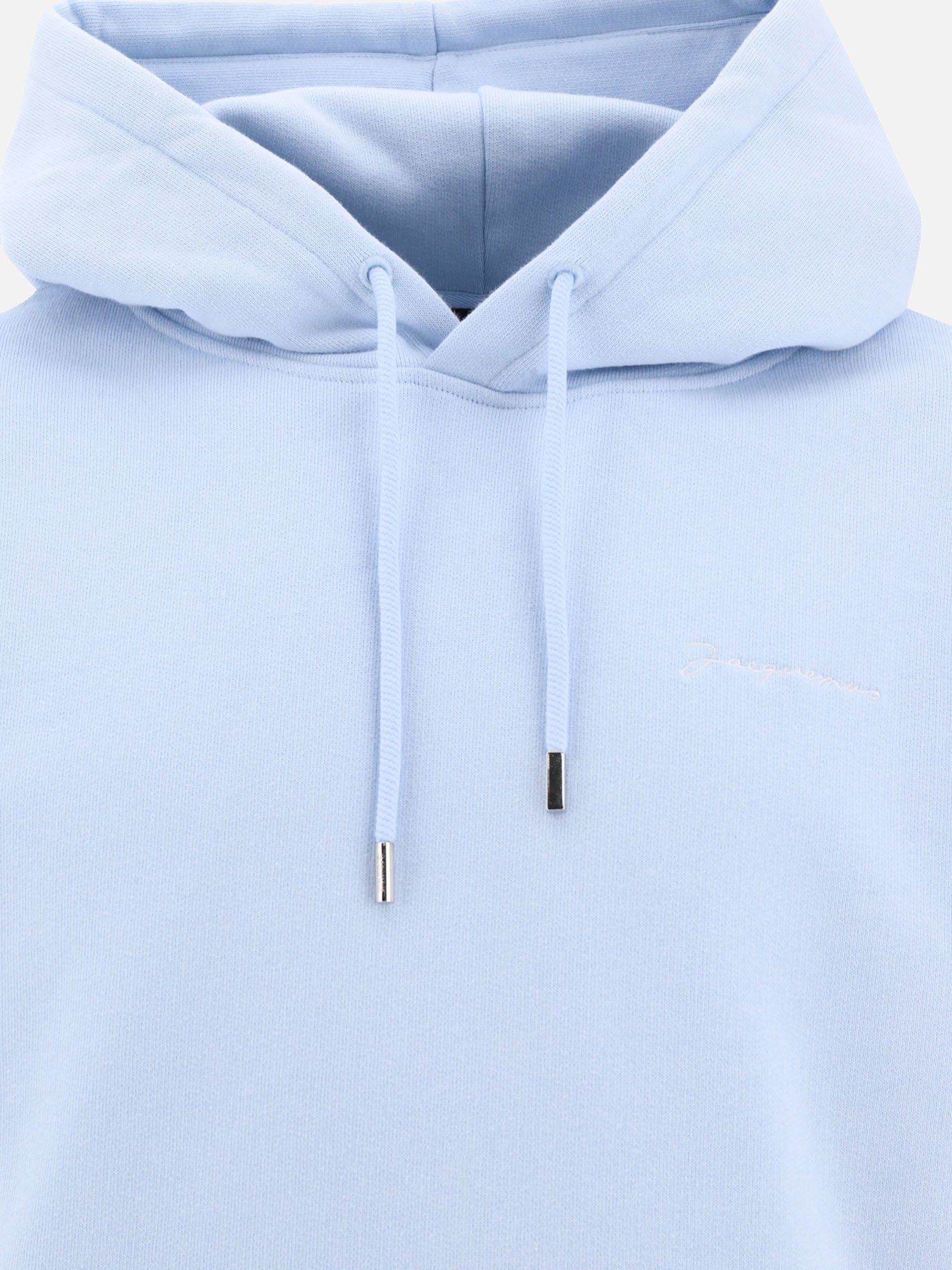 Hoodies Solid colour  Light blue - Jacquemus Men | PDP | VIETTI Online Store | thumbnail_3